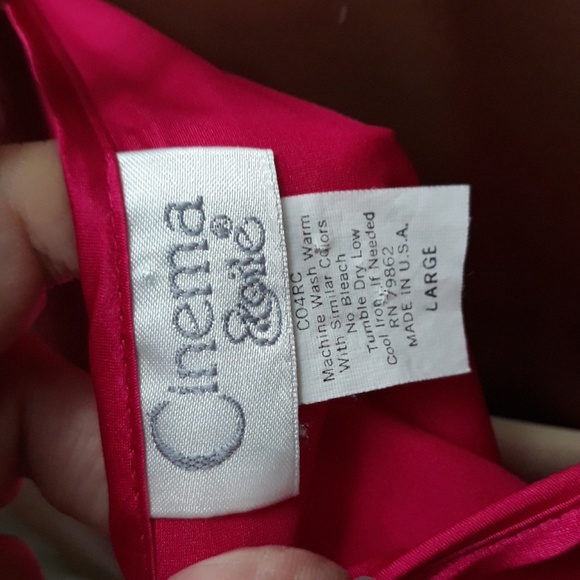 Shimmering Hot Pink Nightie by Cinema - Picture 4 of 4